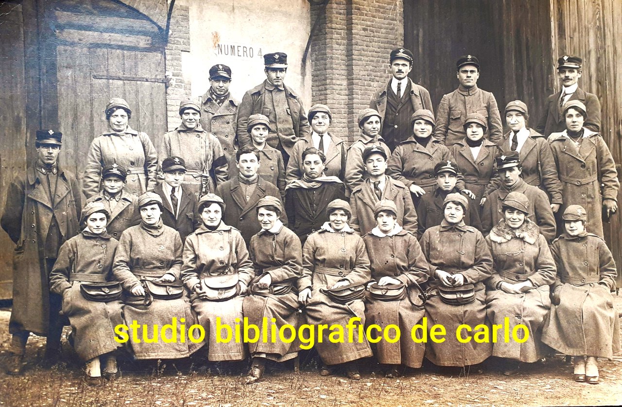 Gruppo di ferrovieri periodo prima guerra mondiale | Immagine principale