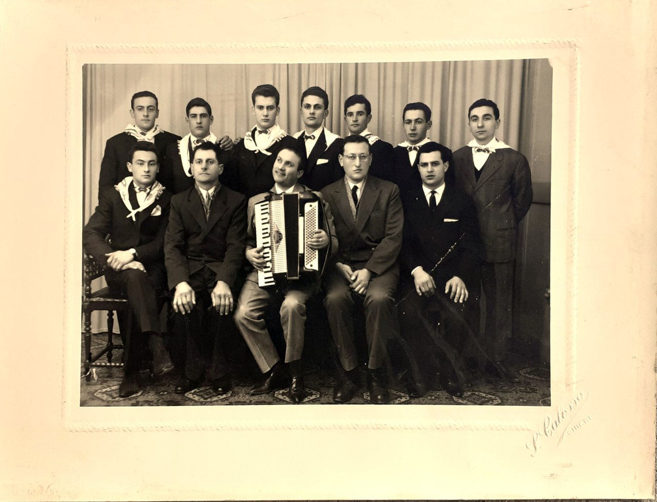 Gruppo do Leva rallegrato dal Maestro Mario Piovano - Anni …