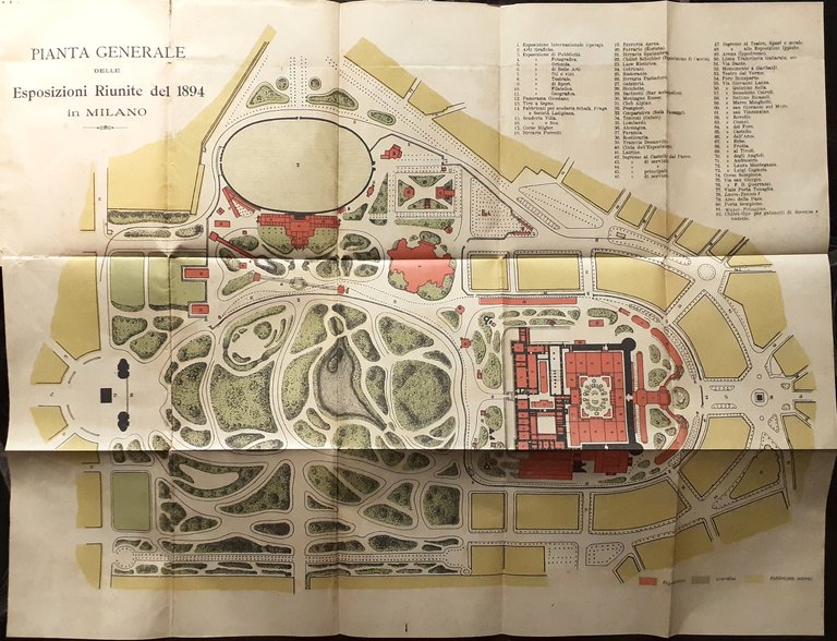 Guida del Visitatore "Milano e l'Esposizione" 1894