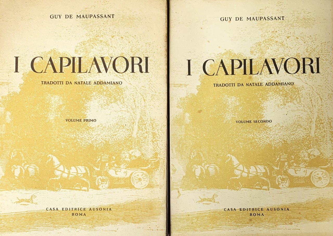Guy de Maupassant. I capilavori (Volume Primo e Volume Secondo) | Immagine principale
