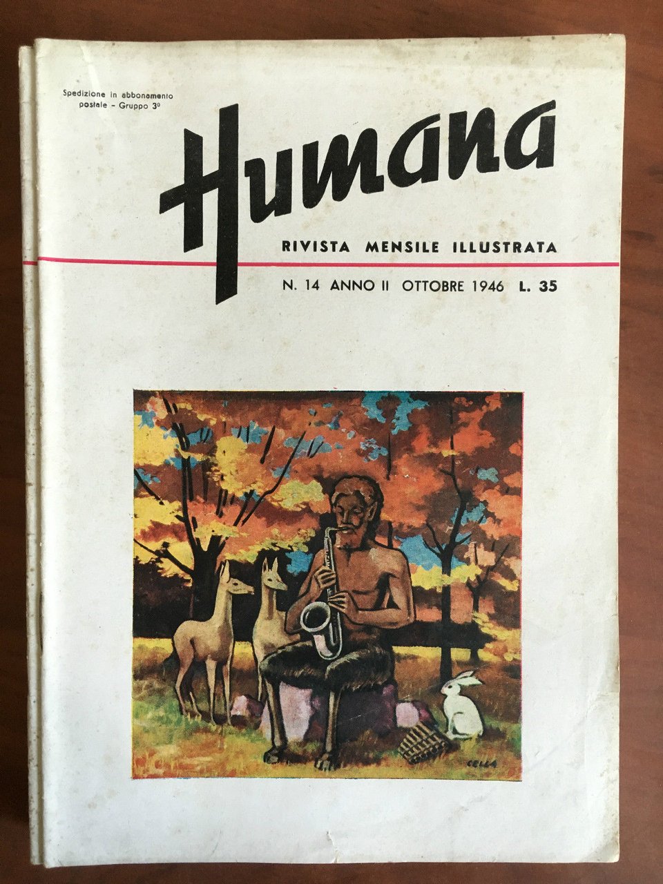 Humana n^ 14 anno II Ottobre 1946 - E20414