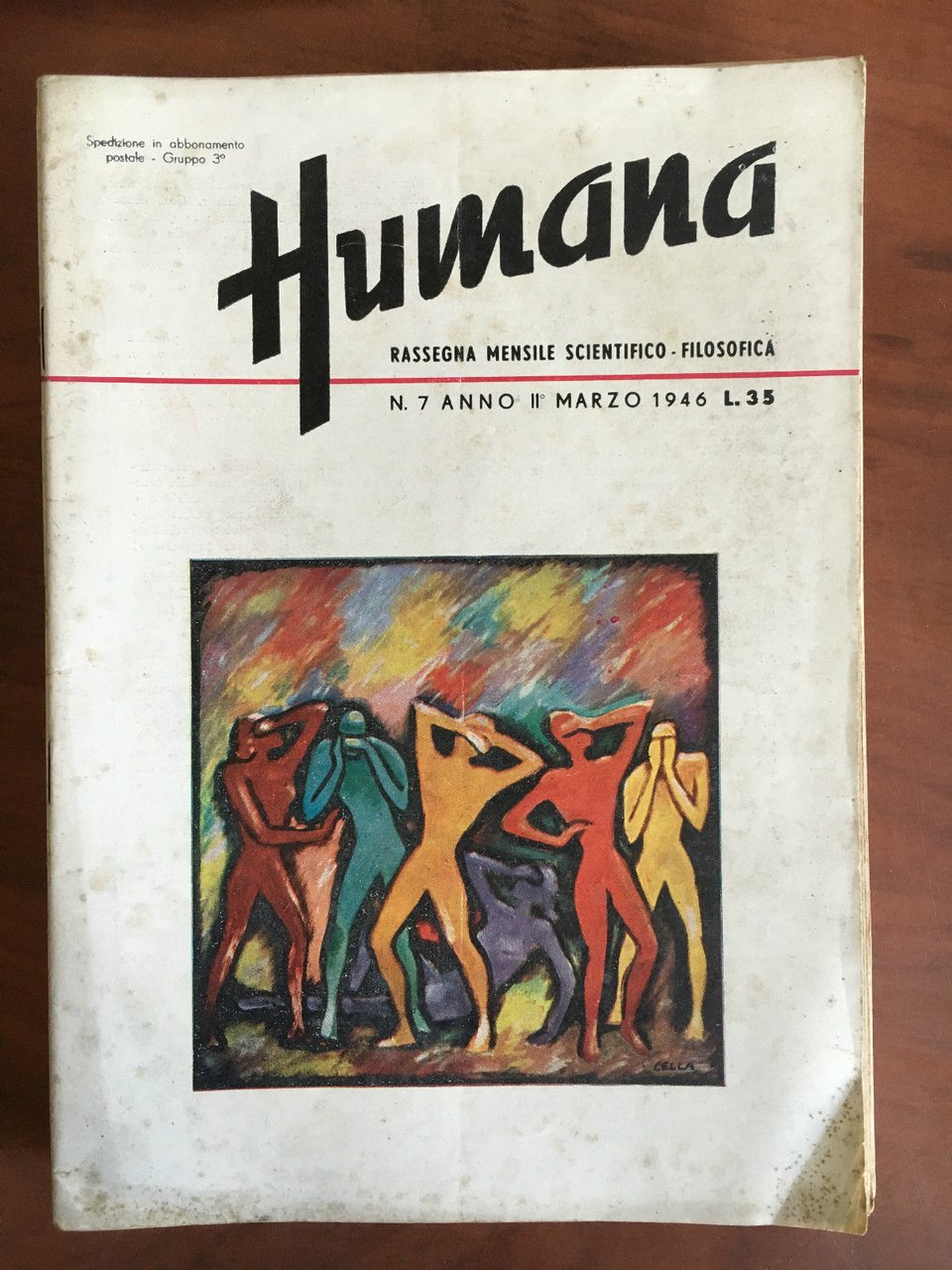 Humana n^ 7 anno II Marzo 1946 - E20411