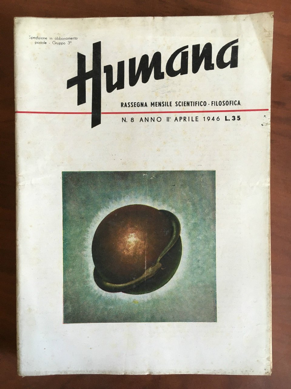 Humana n^ 8 anno II Aprile 1946 - E20412