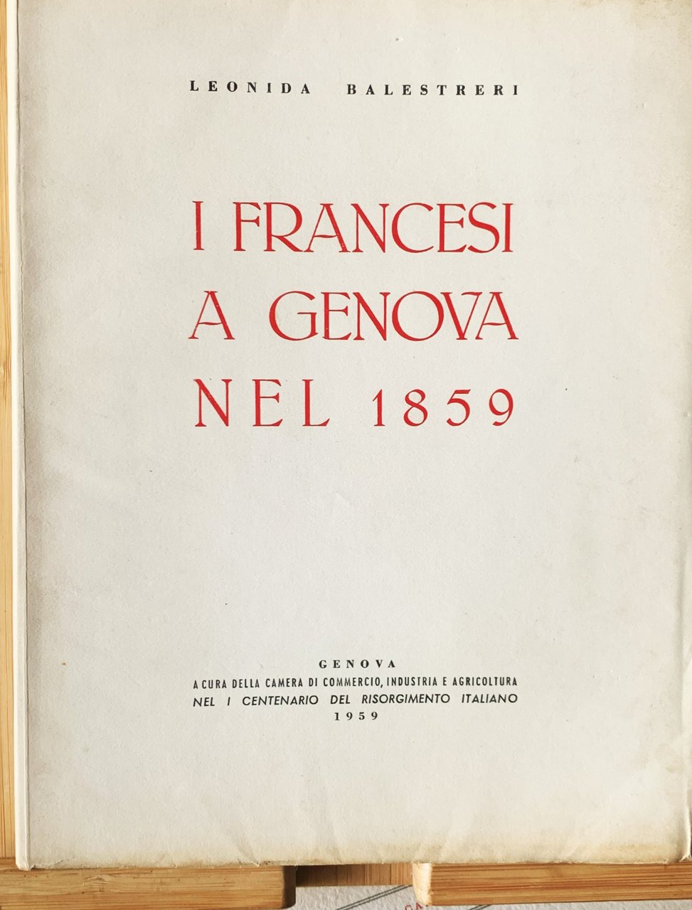 I francesi a Genova nel 1859