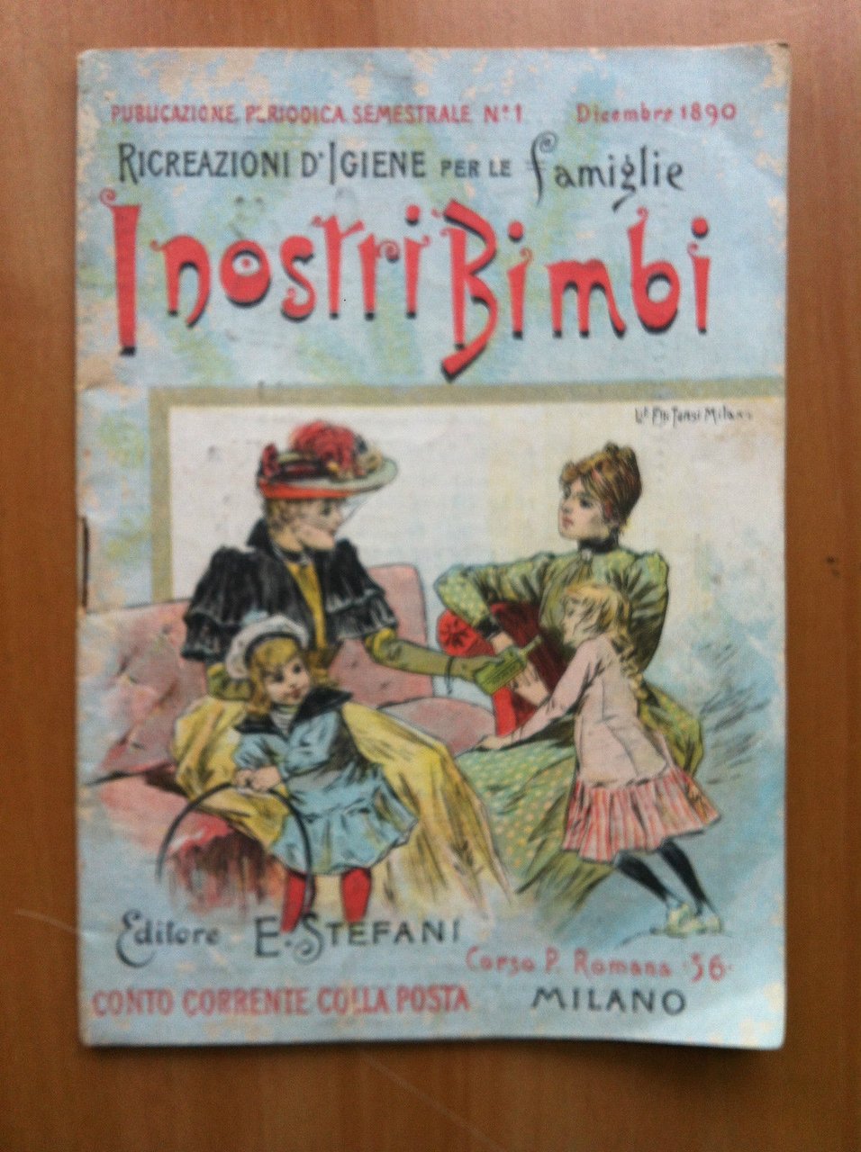 I nostri Bimbi pel Dott. C. Vico E. Stefani Ed. …