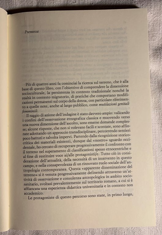 I segni sul corpo. Per un'antropologia delle modificazioni dei genitali …