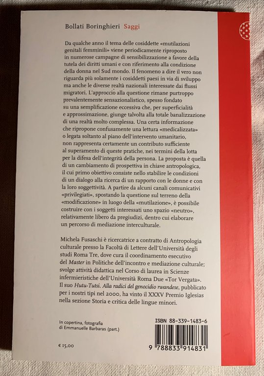 I segni sul corpo. Per un'antropologia delle modificazioni dei genitali …