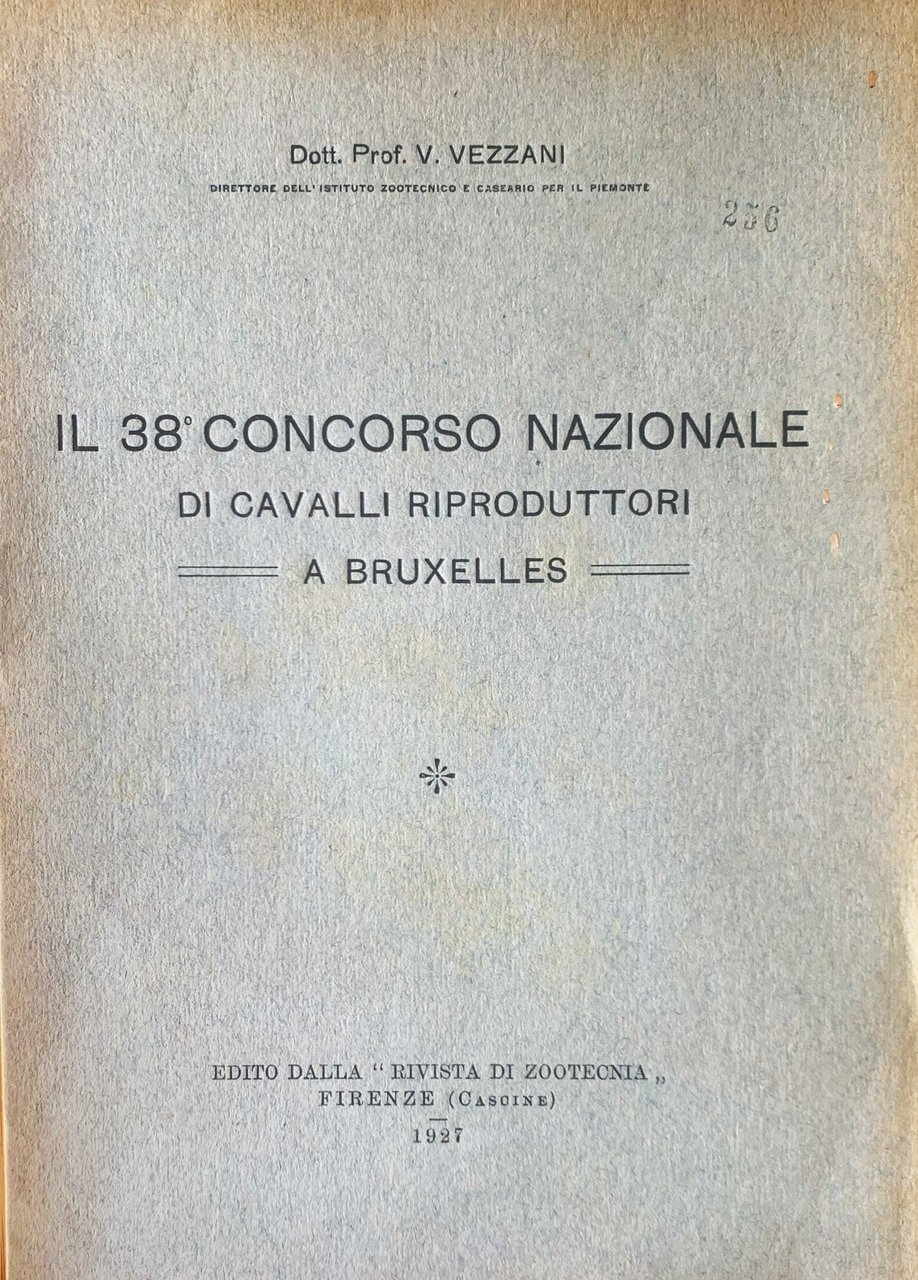 Il 38^ Concorso Nazionale di cavalli riproduttori a Bruxelles