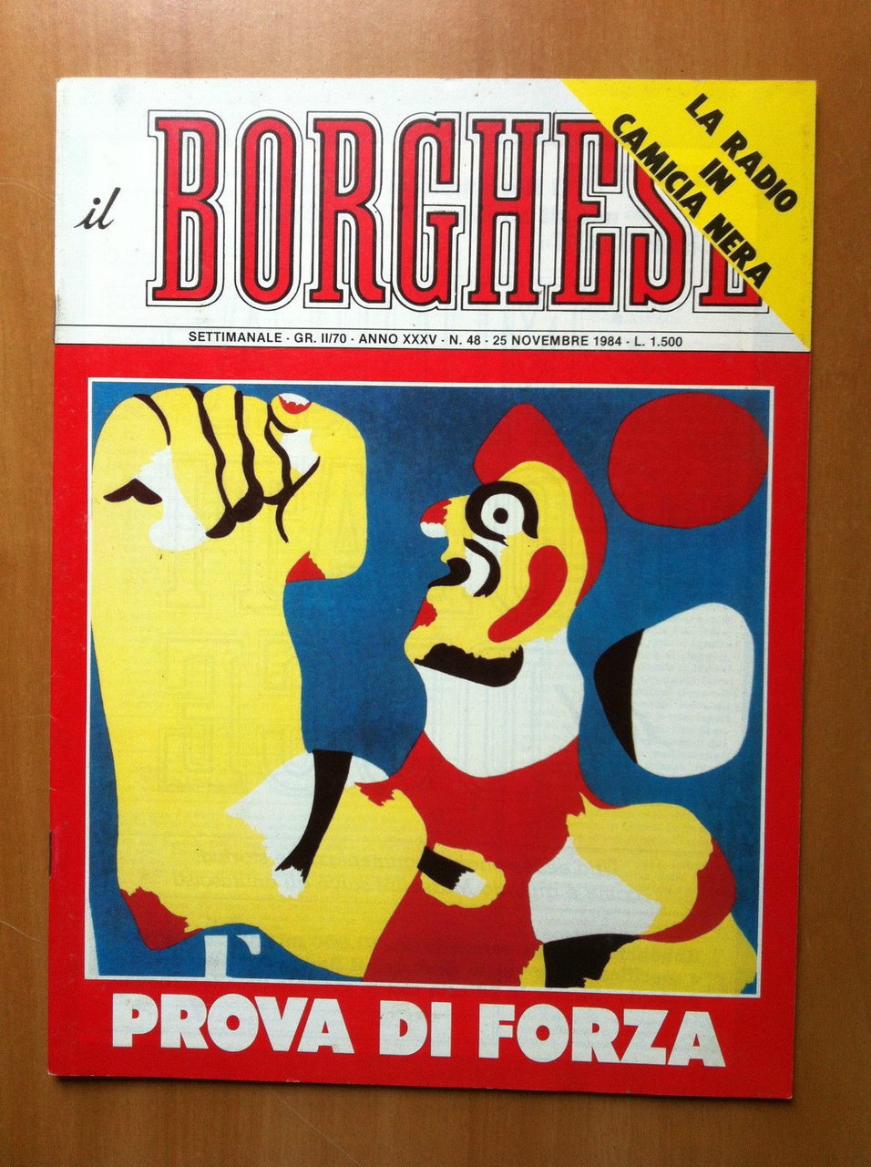 Il Borghese Anno XXXV n^ 48 - 25 Novembre 1984 … | Immagine principale