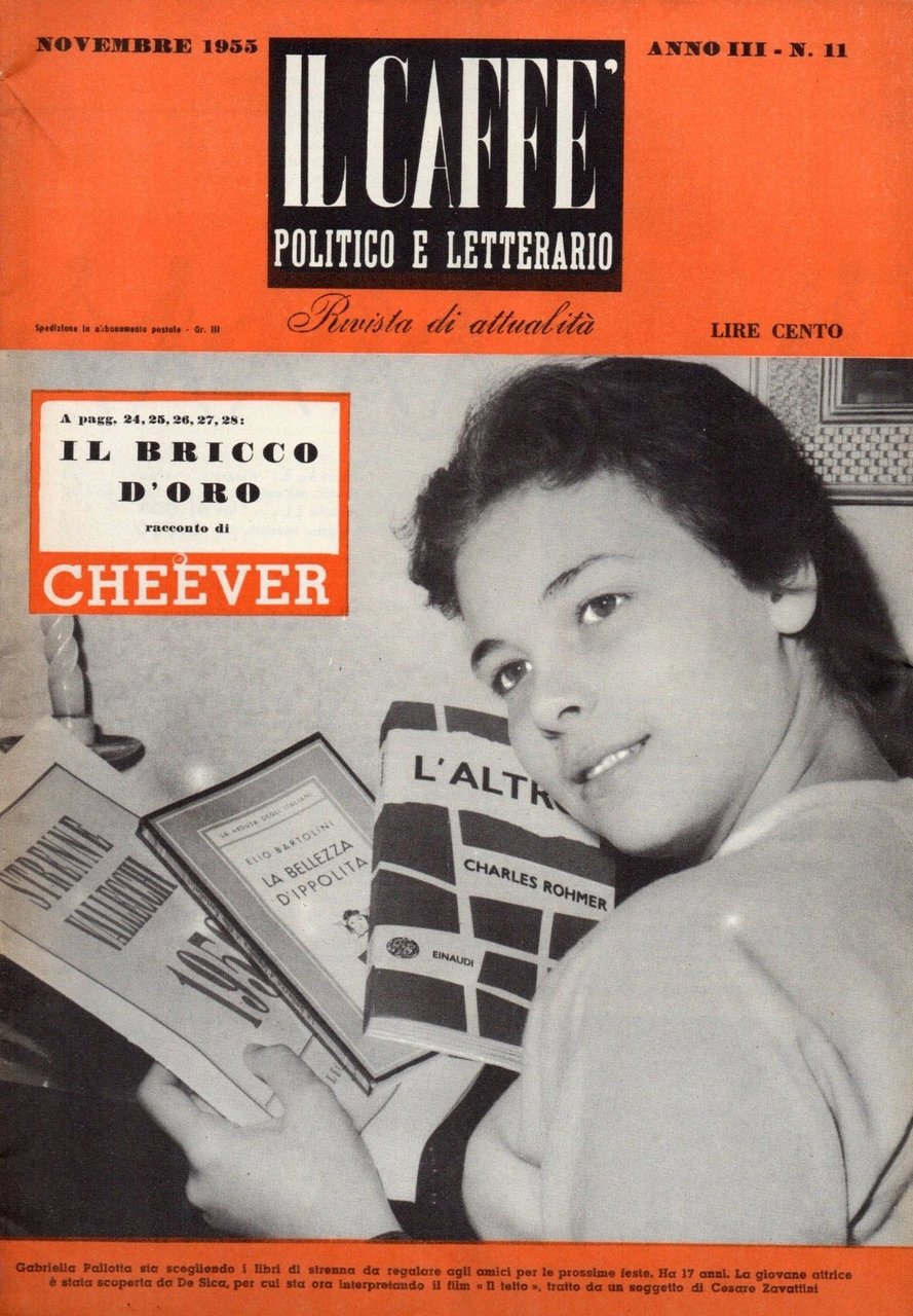 Il Caffè politico e letterario novembre 1955