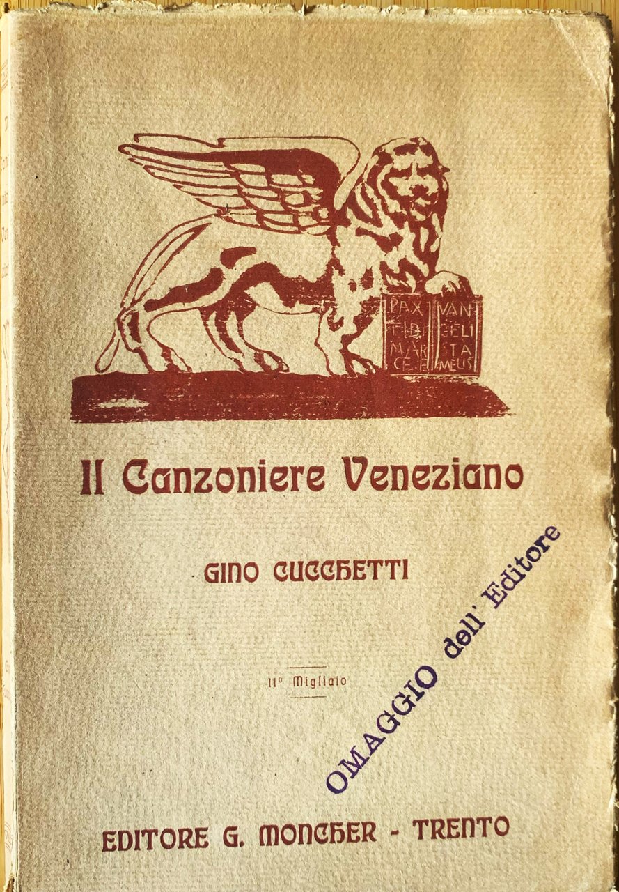 Il Canzoniere Veneziano