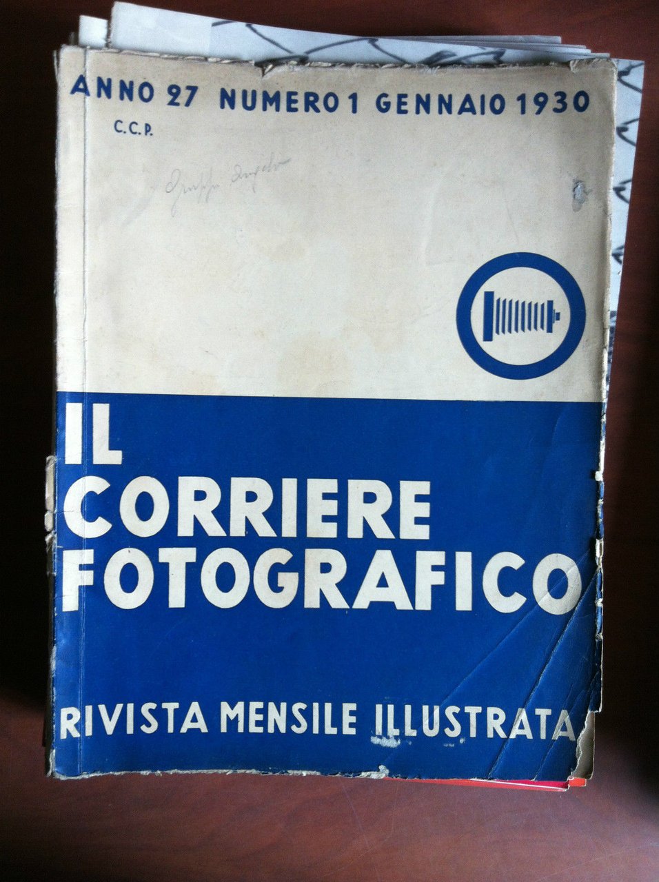 Il Corriere Fotografico anno 27 n^ 1 Gennaio 1930 - …