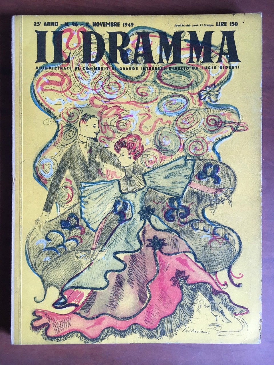 Il dramma 25^ Anno n^ 96 Novembre 1949 - E20972 | Immagine principale