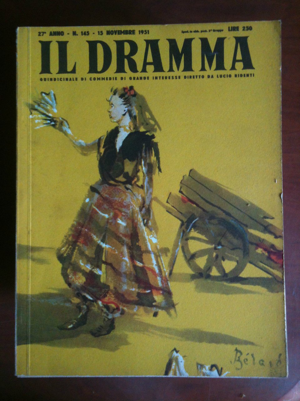 Il dramma 27^ Anno n^ 145 - 15 Novembre 1951