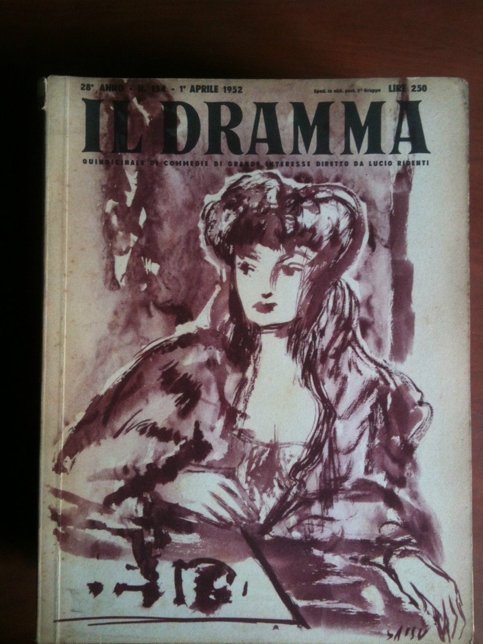 Il dramma 28^ Anno n^ 154 Aprile 1952