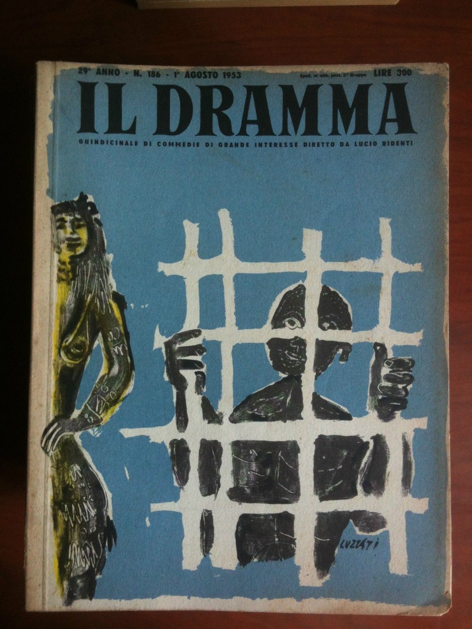 Il dramma 29^ Anno n^ 186 Agosto 1953