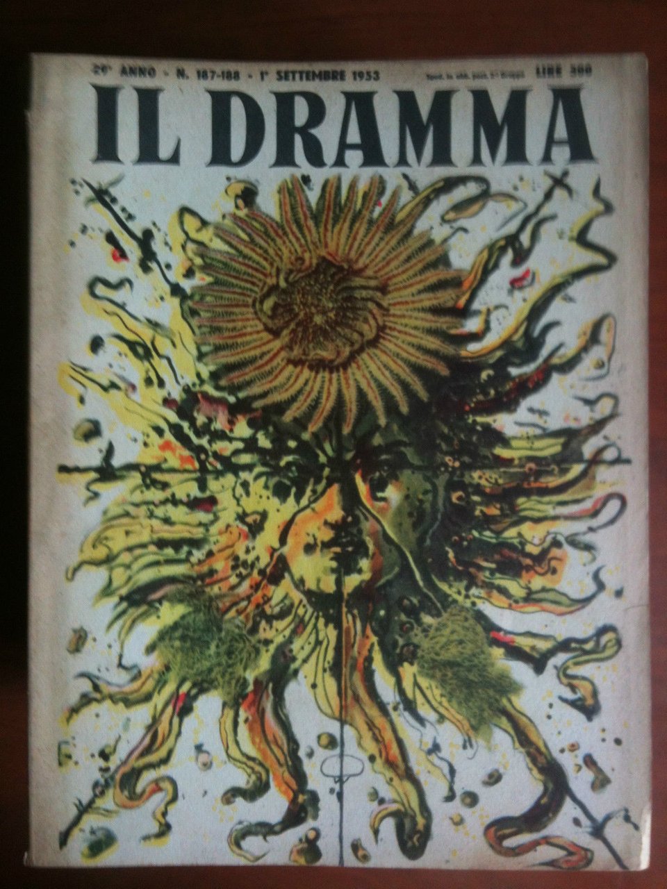 Il dramma 29^ Anno n^ 187/188 Settembre 1953
