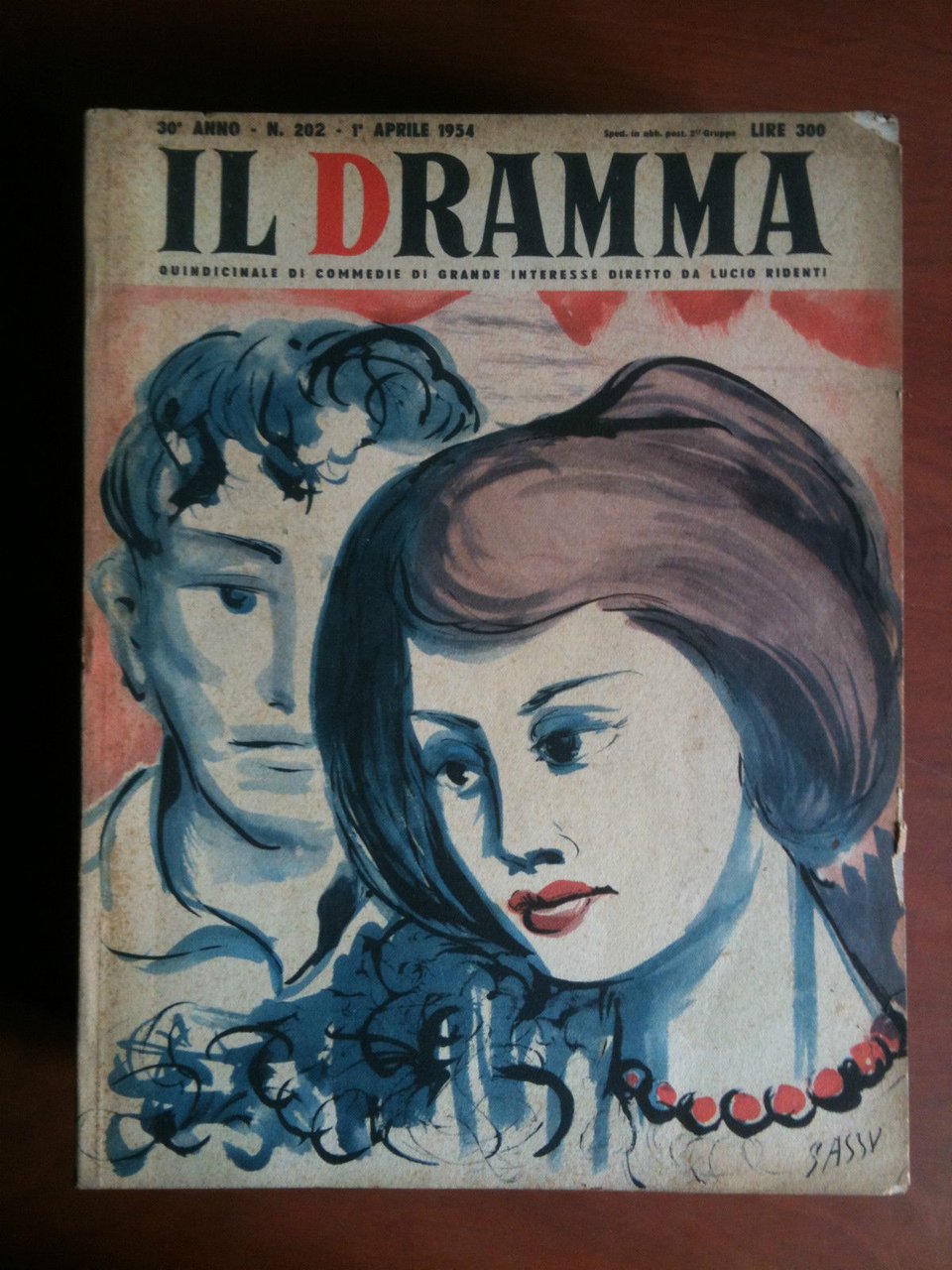 Il dramma 30^ Anno n^ 202 Aprile 1954