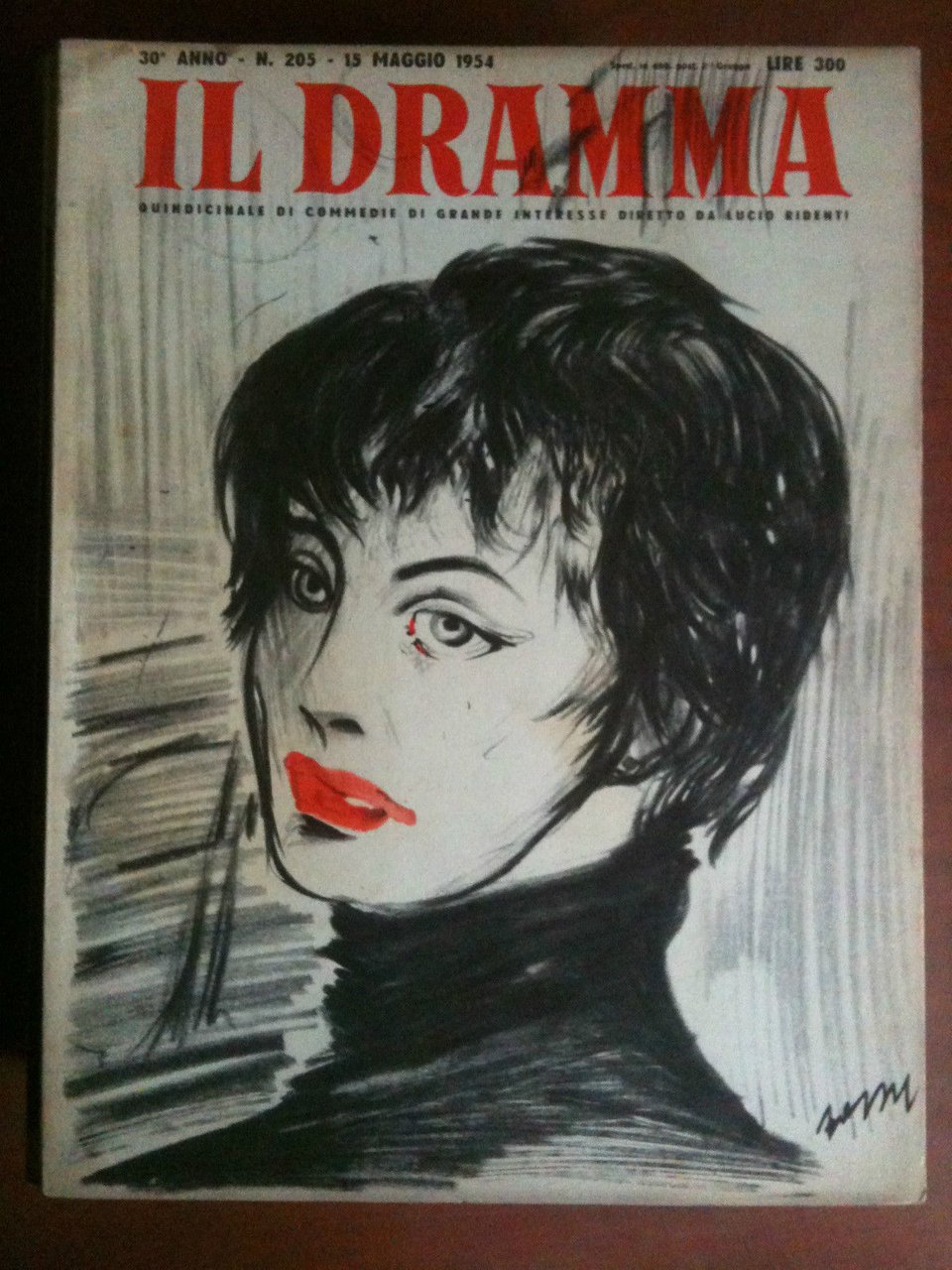 Il dramma 30^ Anno n^ 205 Maggio 1954 di Lucio …
