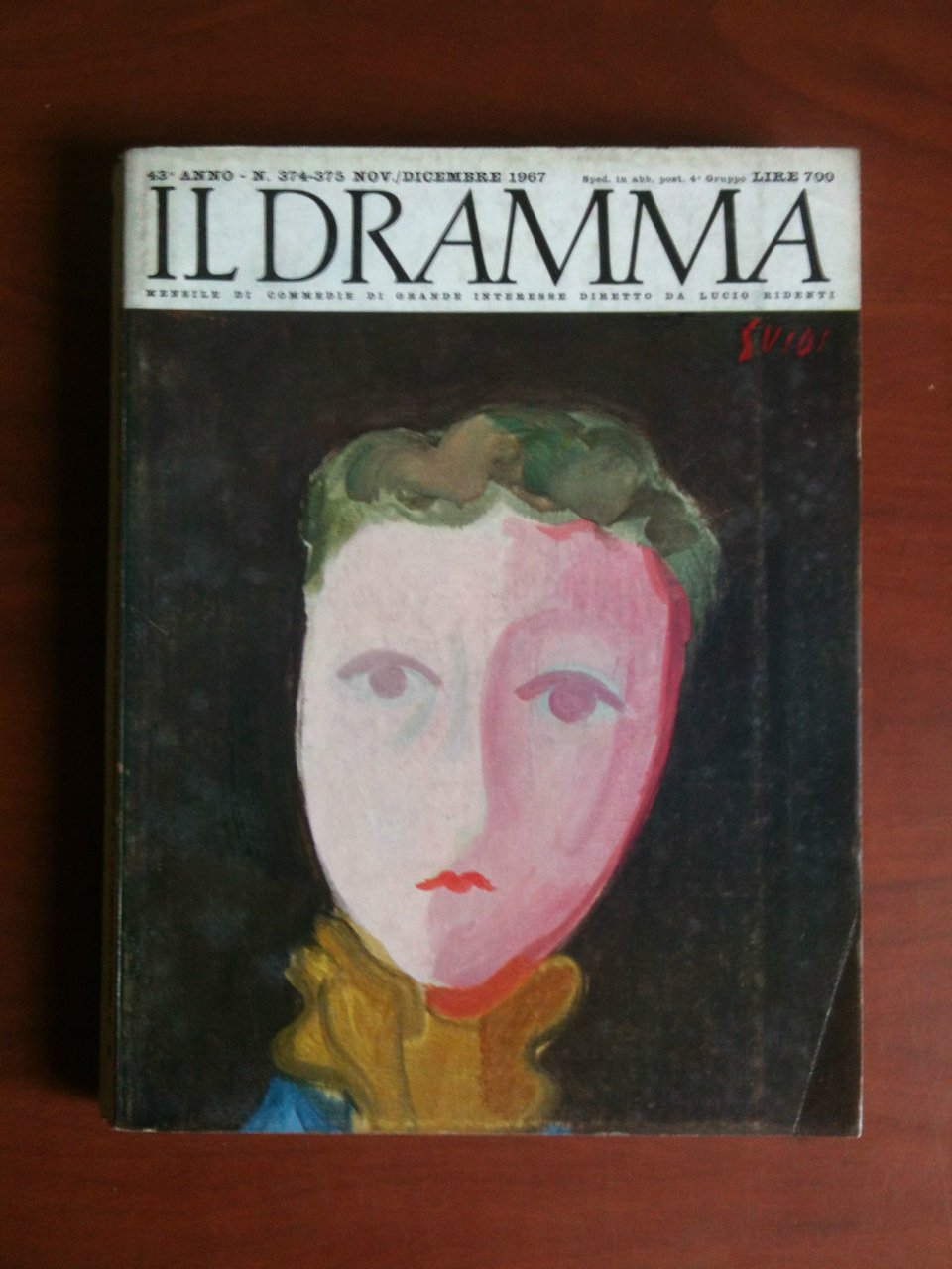 Il dramma 43^ Anno n^ 374/375 Novembre/Dicembre 1967