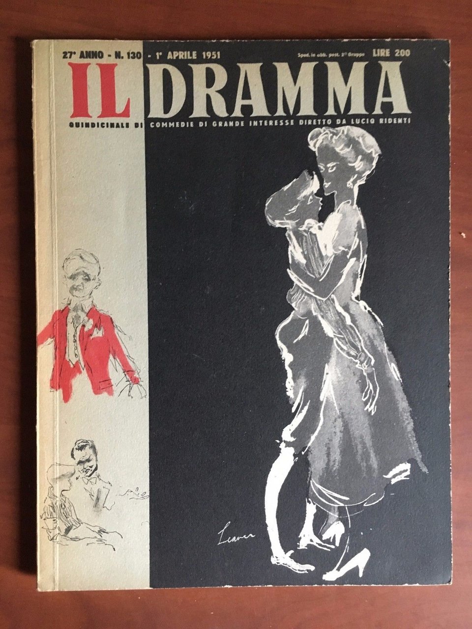Il dramma n^ 130 Anno 27^ - 1 Aprile 1951 …