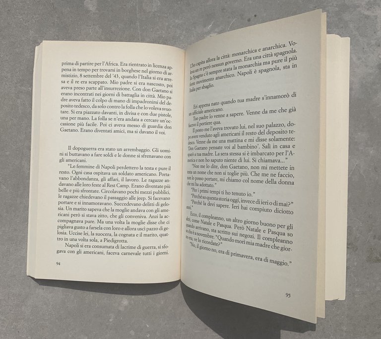 Il giorno prima della felicità ("Non la chiamare gente, sono …