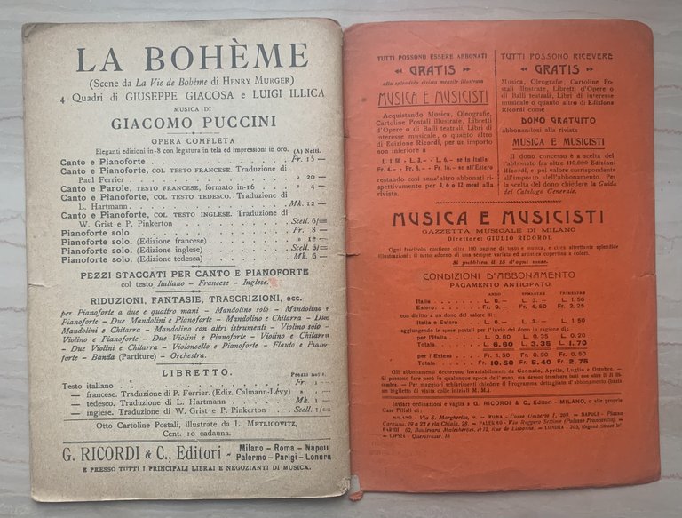 Il Guarany. Opera-Ballo in quattro atti