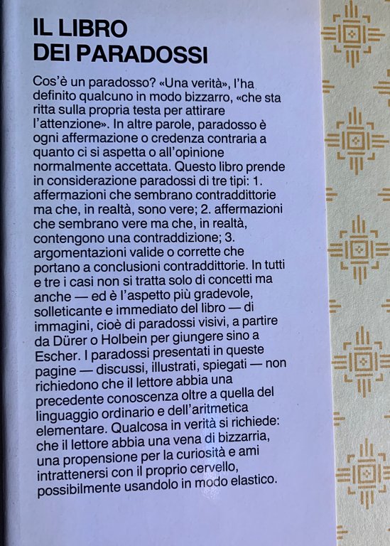 Il libro dei paradossi