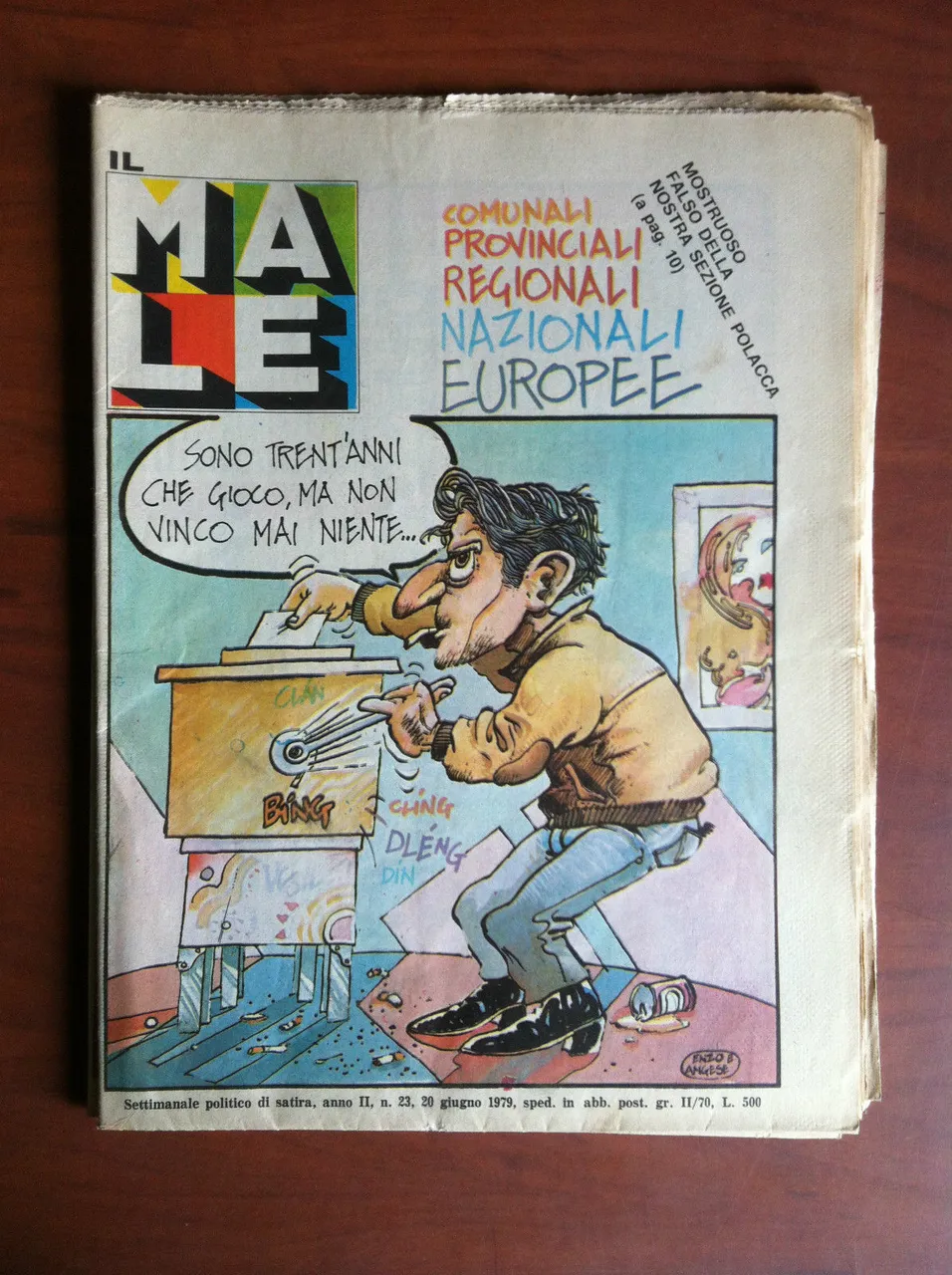 Il Male Anno II n^ 23 - 20 Giugno 1979 … | Immagine principale