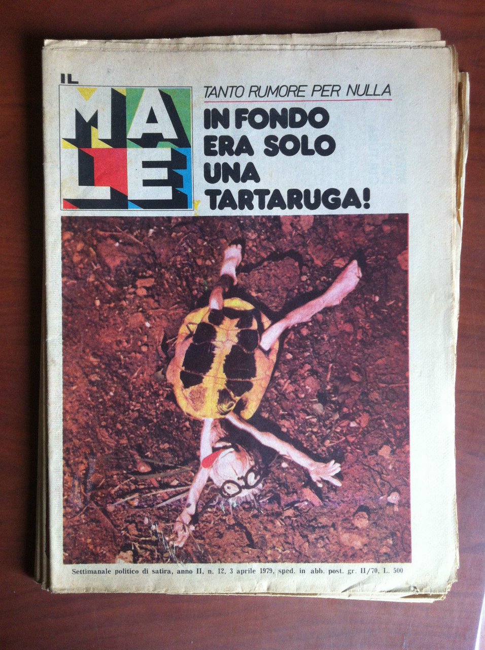 Il Male Quattordicinale Politico di satira n^ 12 Aprile 1979 …