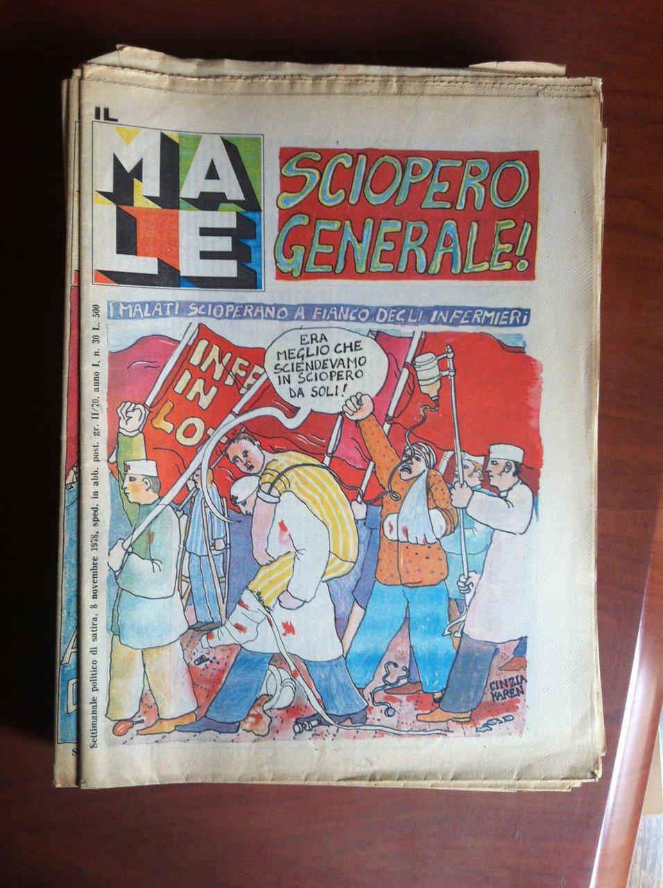 Il Male Quattordicinale Politico di satira n^ 30 Novembre 1978 … | Immagine principale