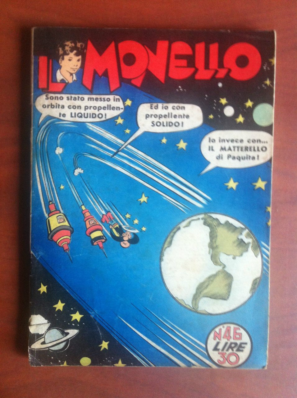 Il monello Anno IX n^ 46 Ed. Universo 1961 Back …