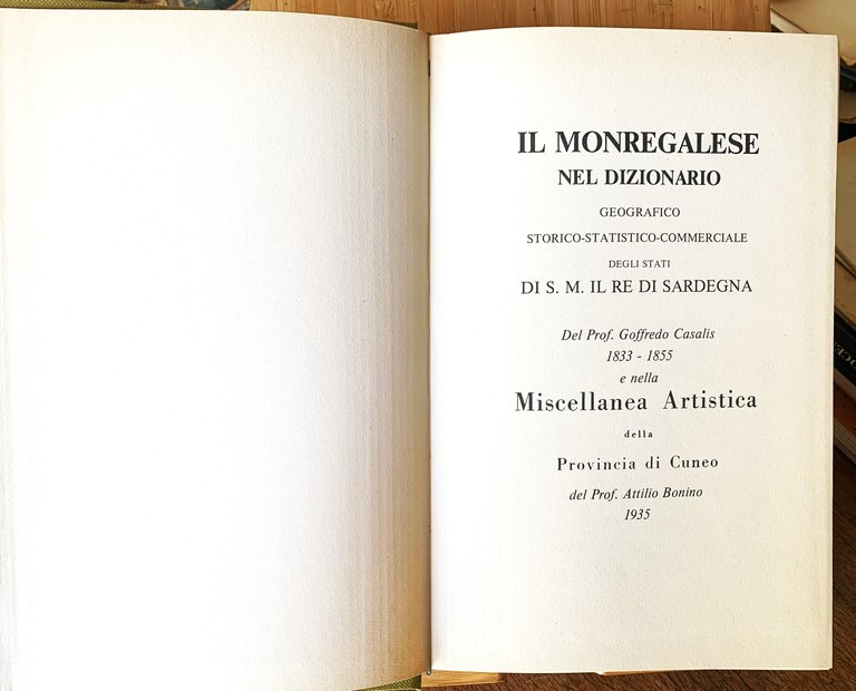 Il Monregalese nel Dizionario Geografico-Statistico-Commerciale degli Stati S. M. il …