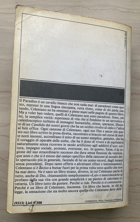 Il Paradiso è un cavallo bianco che non suda mai