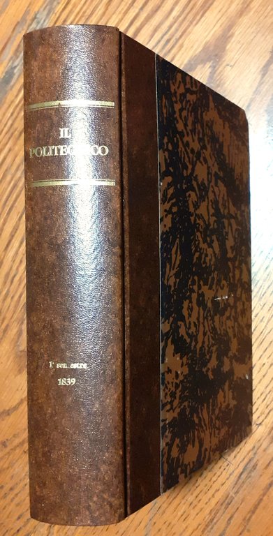 Il Politecnico. Repertorio mensile di studj applicati alla prosperità e … | Immagine Gallery 2