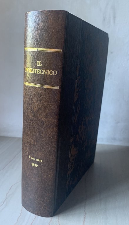 Il Politecnico. Repertorio mensile di studj applicati alla prosperità e … | Immagine Gallery 3