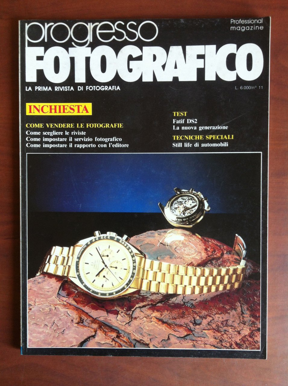 Il Progresso Fotografico n^ 11 Novembre 1987 Cover: Adrian Hamilton …