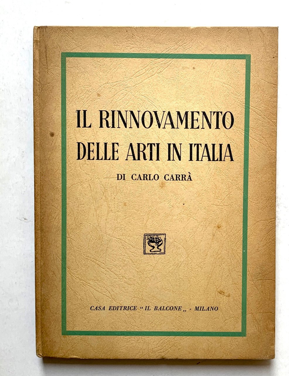 Il rinnovamento delle arti in Italia | Immagine principale