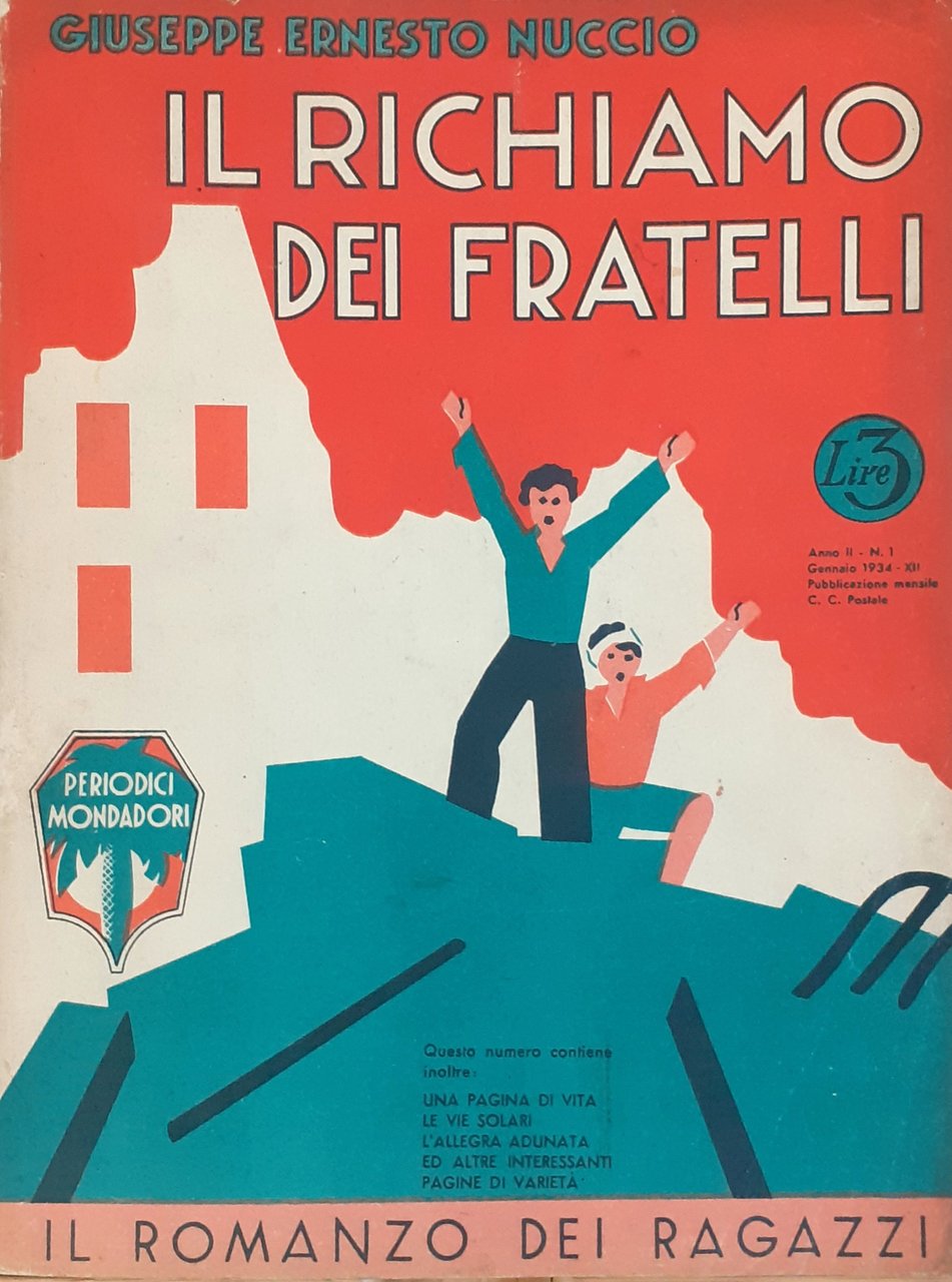 Il romanzo dei ragazzi " Il richiamo dei fratelli" 1934 | Immagine principale