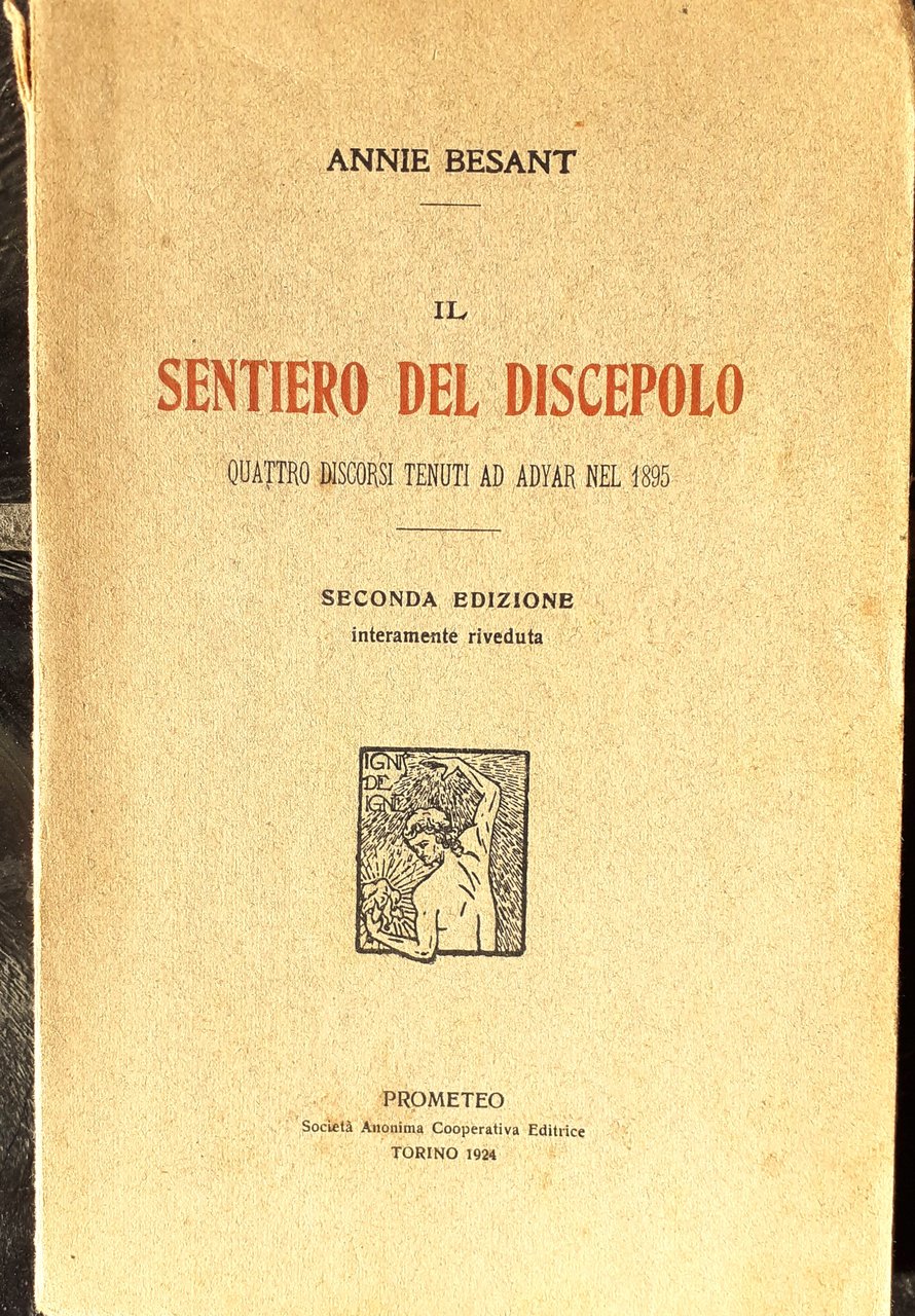 Il Sentiero del Discepolo. Quattro discorsi tenuti ad Adyar nel … | Immagine principale