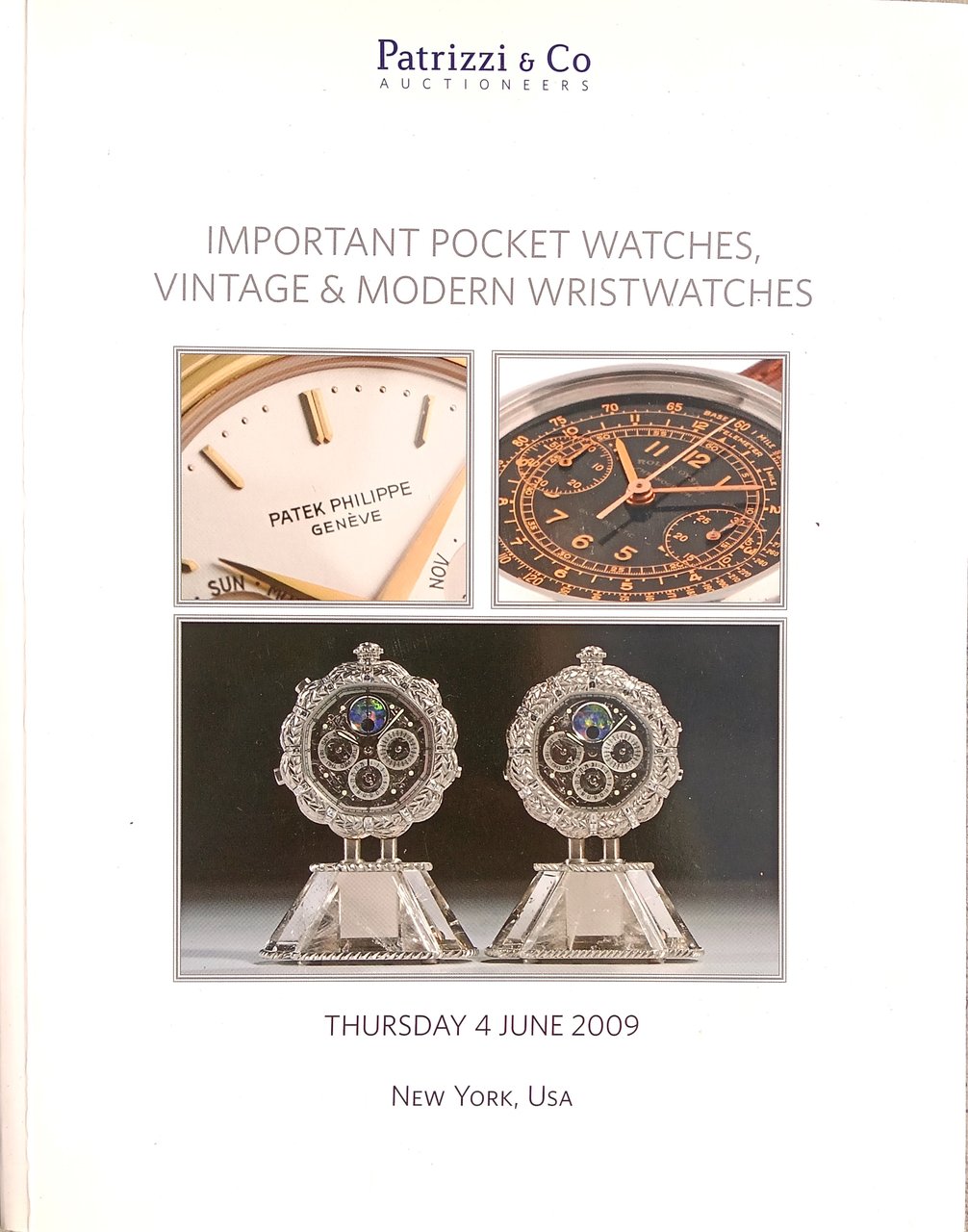 Important Pocket Watches, Vintage &amp; Modern Wristwatches