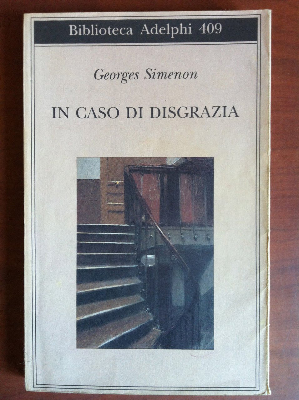 In caso di disgrazia Georges Simenon Biblioteca Adelphi 2001 - …