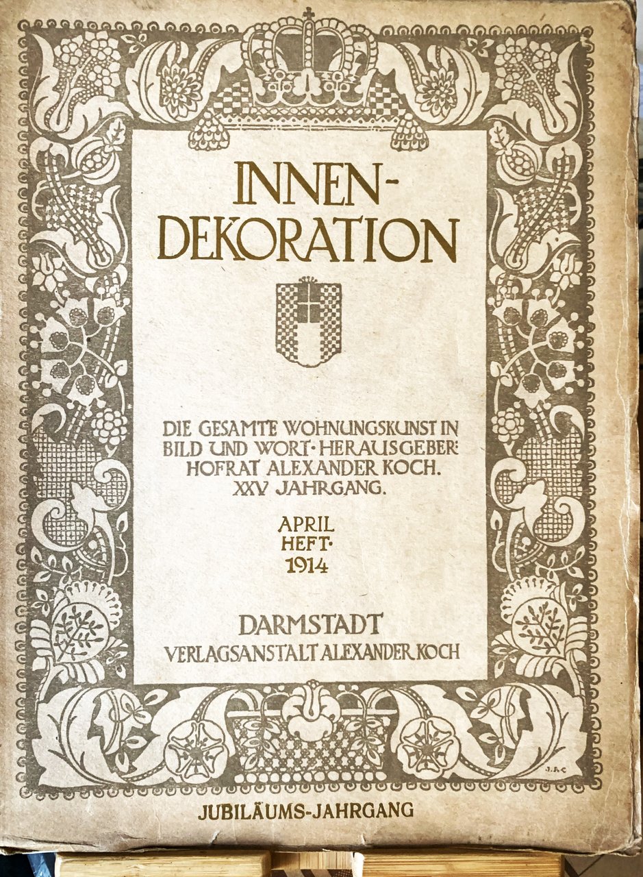 Innen-Dekoration. Die Gesamte Wohnungskunst in Bild und Wort | Immagine principale