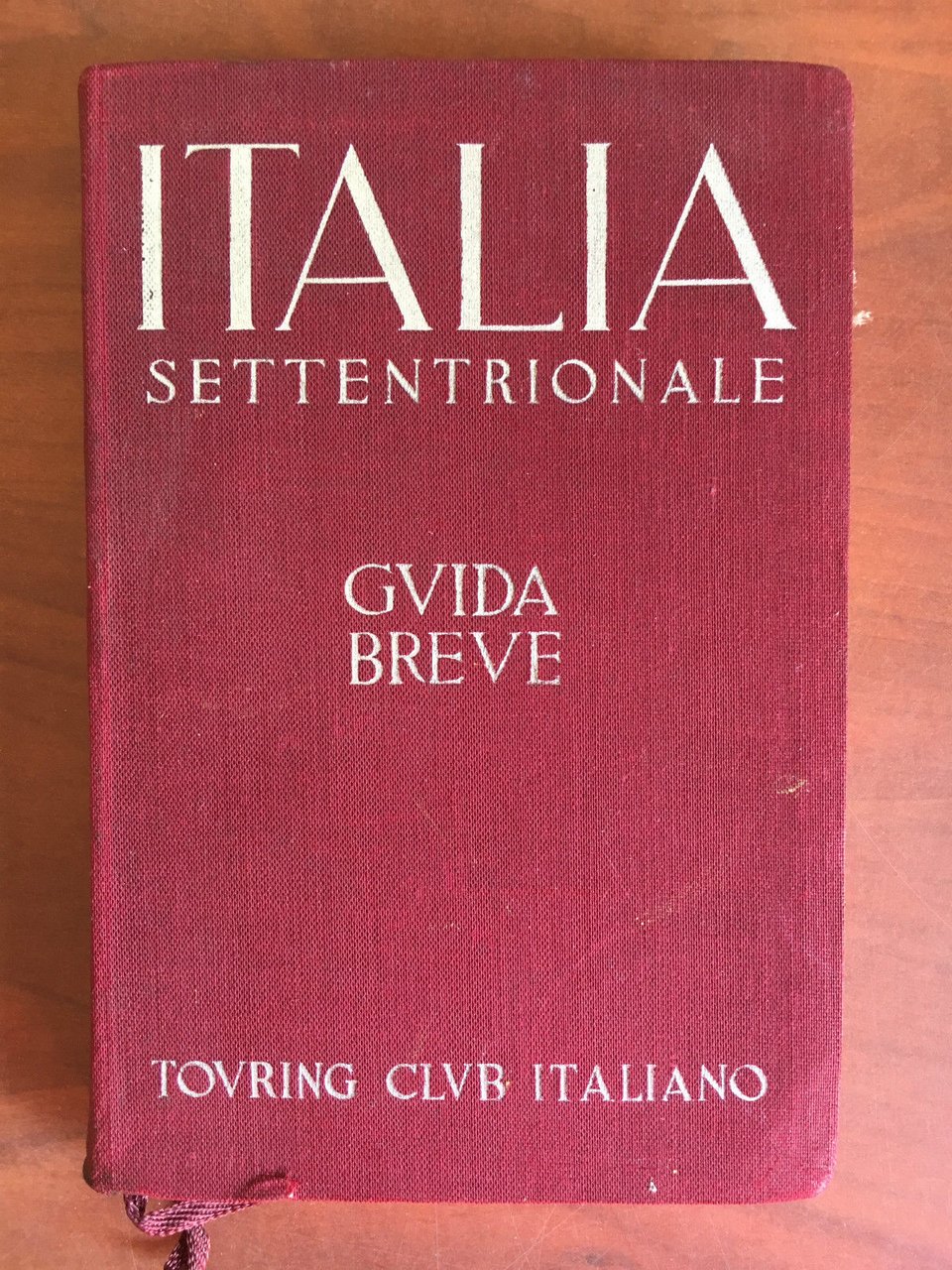 Italia Settentrionale Guida breve Touring Club Italiano 1937 - E20393