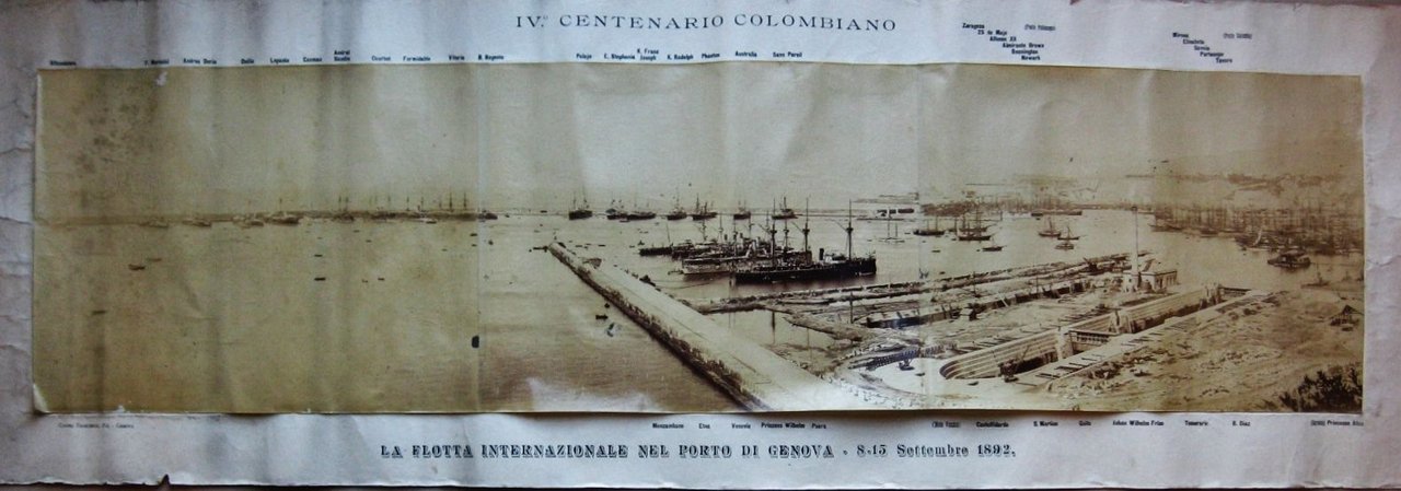 IV Centenario Colombiano Genova 1892 foto Ciappei | Immagine principale