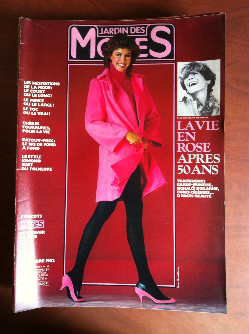 Jardin des Modes n^ 57 Novembre 1982 - E13287