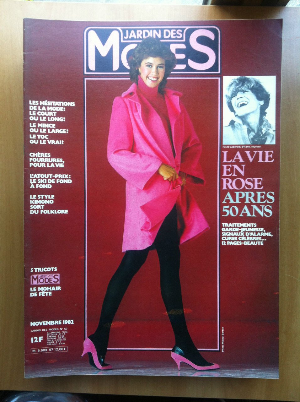 Jardin des Modes n^ 57 Novembre 1982 - E17117