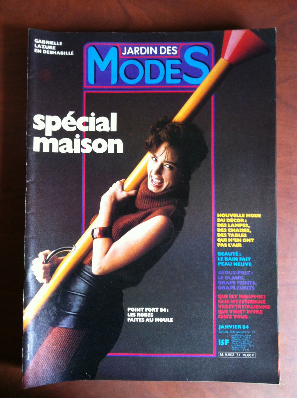 Jardin des Modes n^ 71 Janvier 1984 - E13296