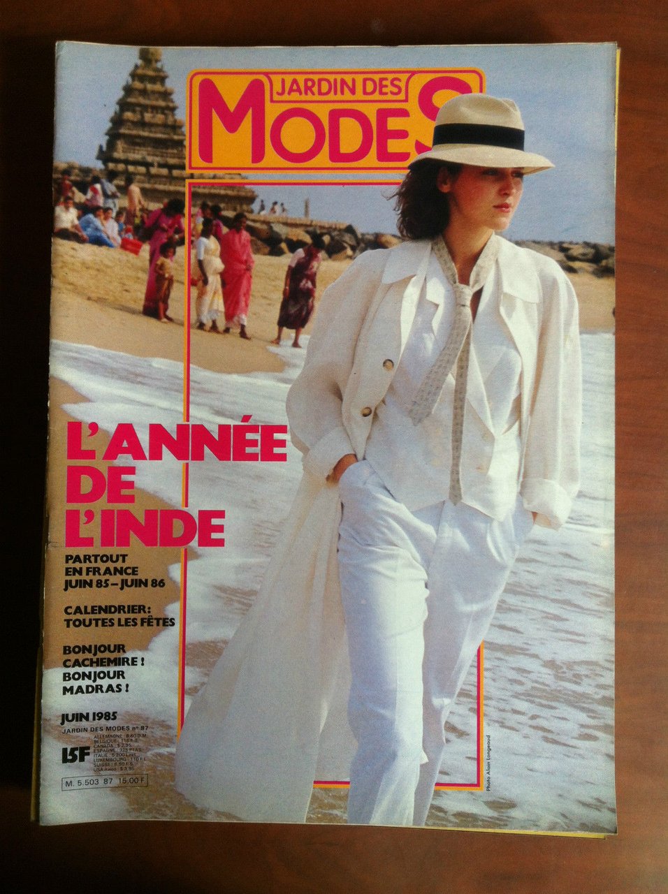 Jardin des Modes n^ 87 Juin 1985 - E19128
