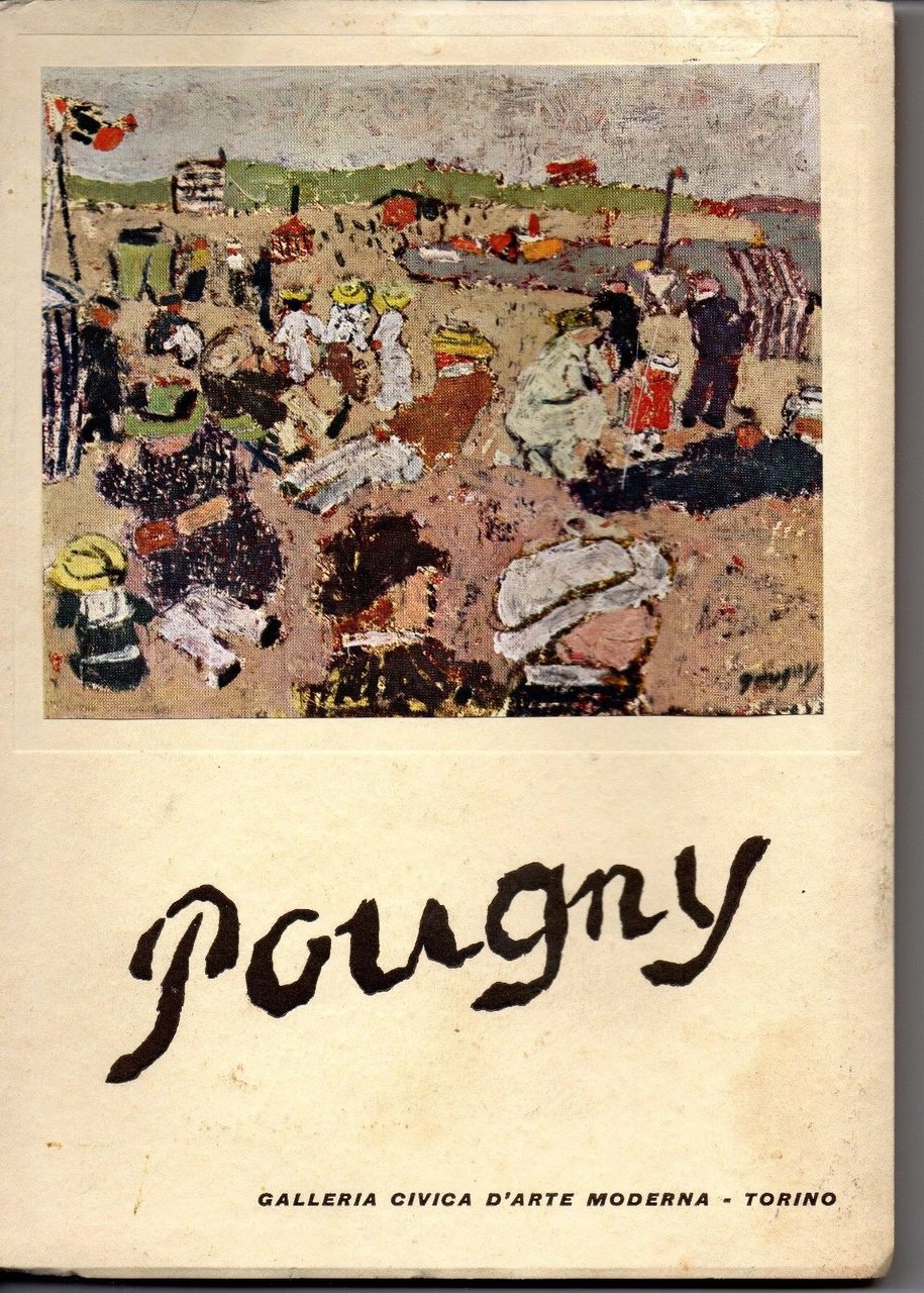 Jean Pougny catalogo Galleria D'Arte civica Torino 1963